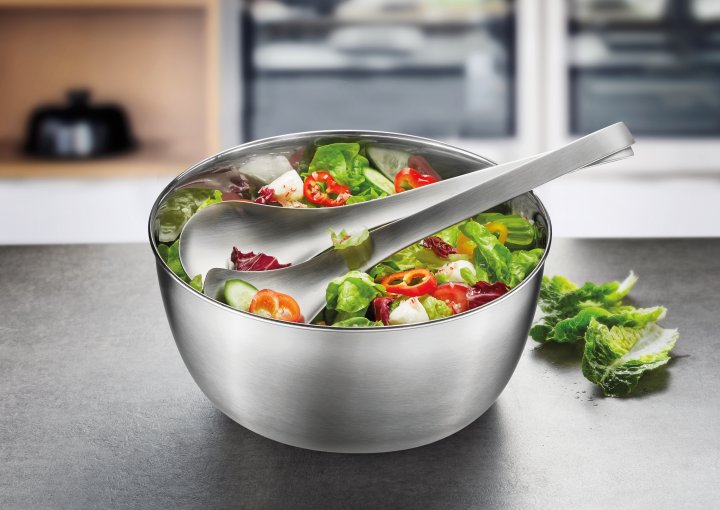 GEFU Salatschleuder ROTARE in Schwarz, silber