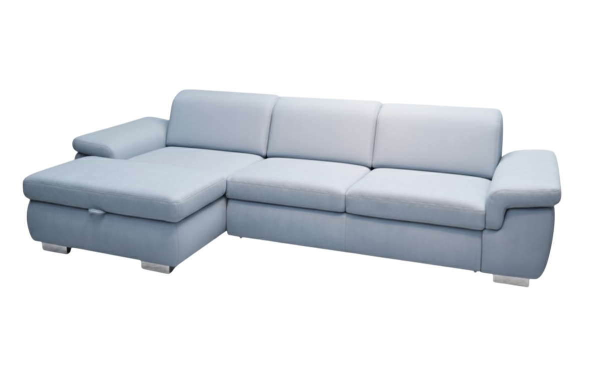 Polstereckgruppe VS-XP-MP1069 ca. 325x195cm in Stoff Mammut steel, Couch, Mobiliar