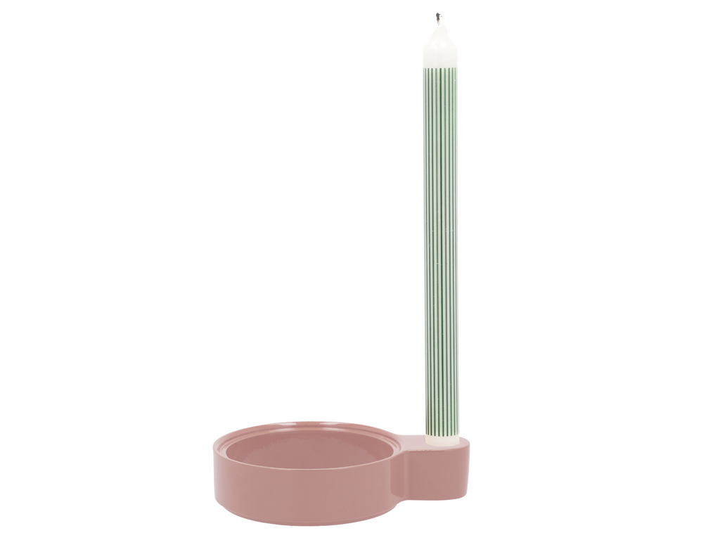 Villa Collection Kerzenhalter in Farbe rosa