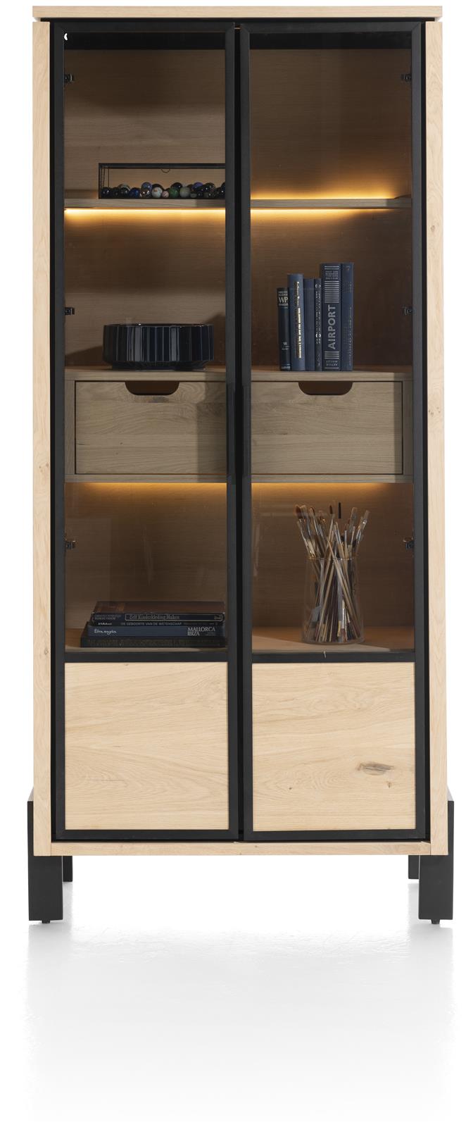 Habufa Vitrine Arnsberg, Beach natural, ca. B 90 cm