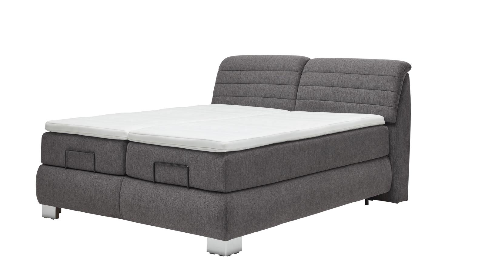 Comfortmaster Boxspringbett 5-Sterne ca. 180 x 200 cm in Stoff Brego anthrazit Comfortmaster Boxspringbett 5-Sterne ca. 180 x 200 cm in Stoff Brego anthrazit