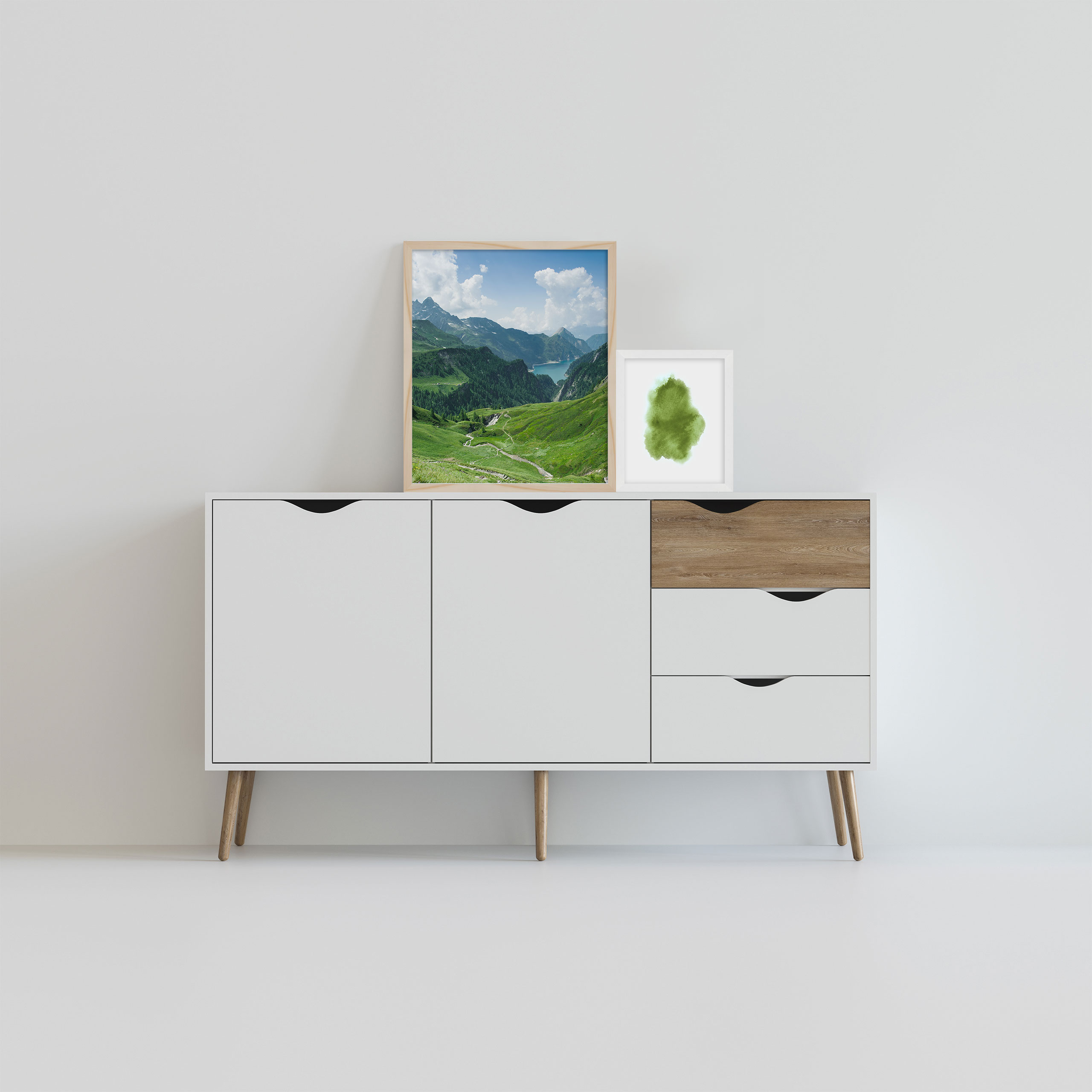 Accent by Nielsen Holz Bilderrahmen Apollon ca. 20x20cm in Farbe White