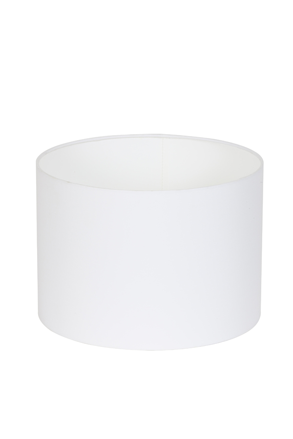 Light & Living Lampenschirm POLYCOTTON in Farbe weiß, Lampe, Lampenschirm