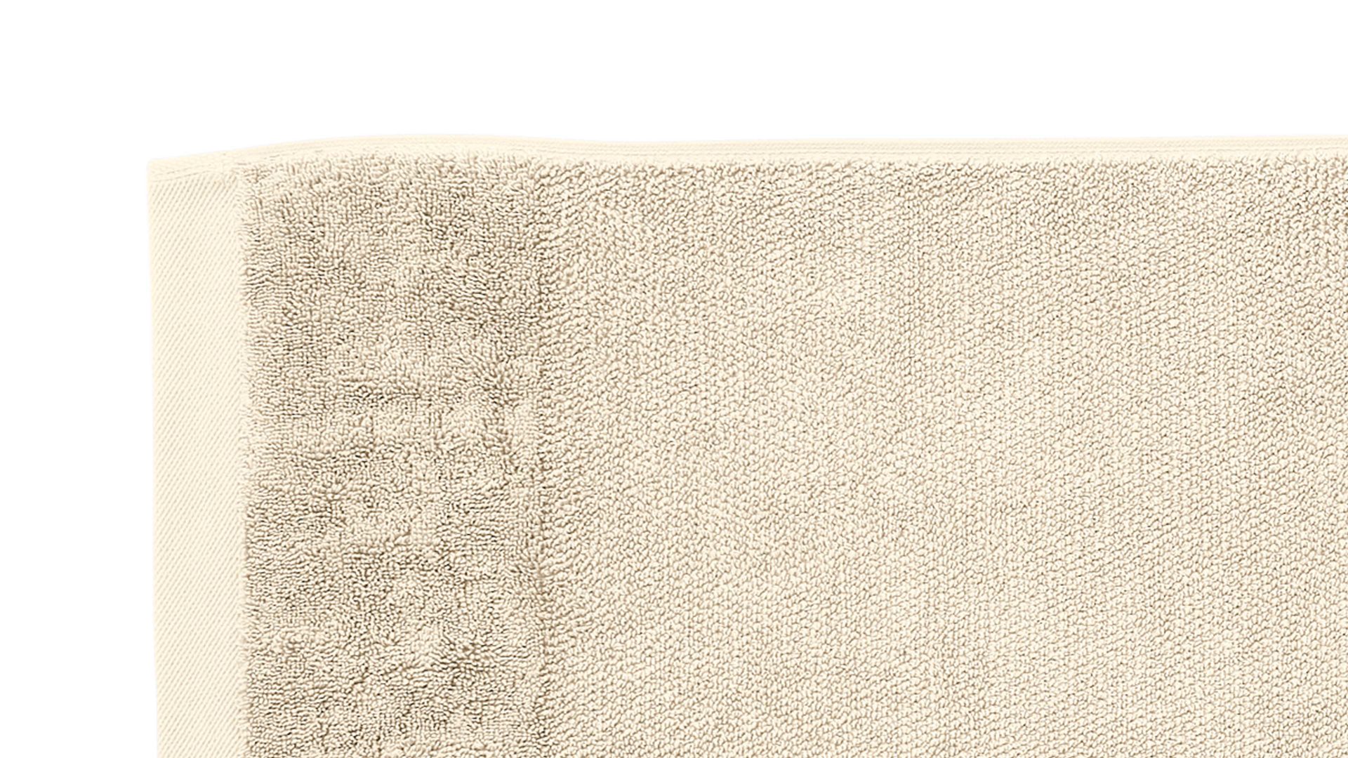Interliving Duschtuch IL-9108 ca. 100x150cm in Farbe nature white