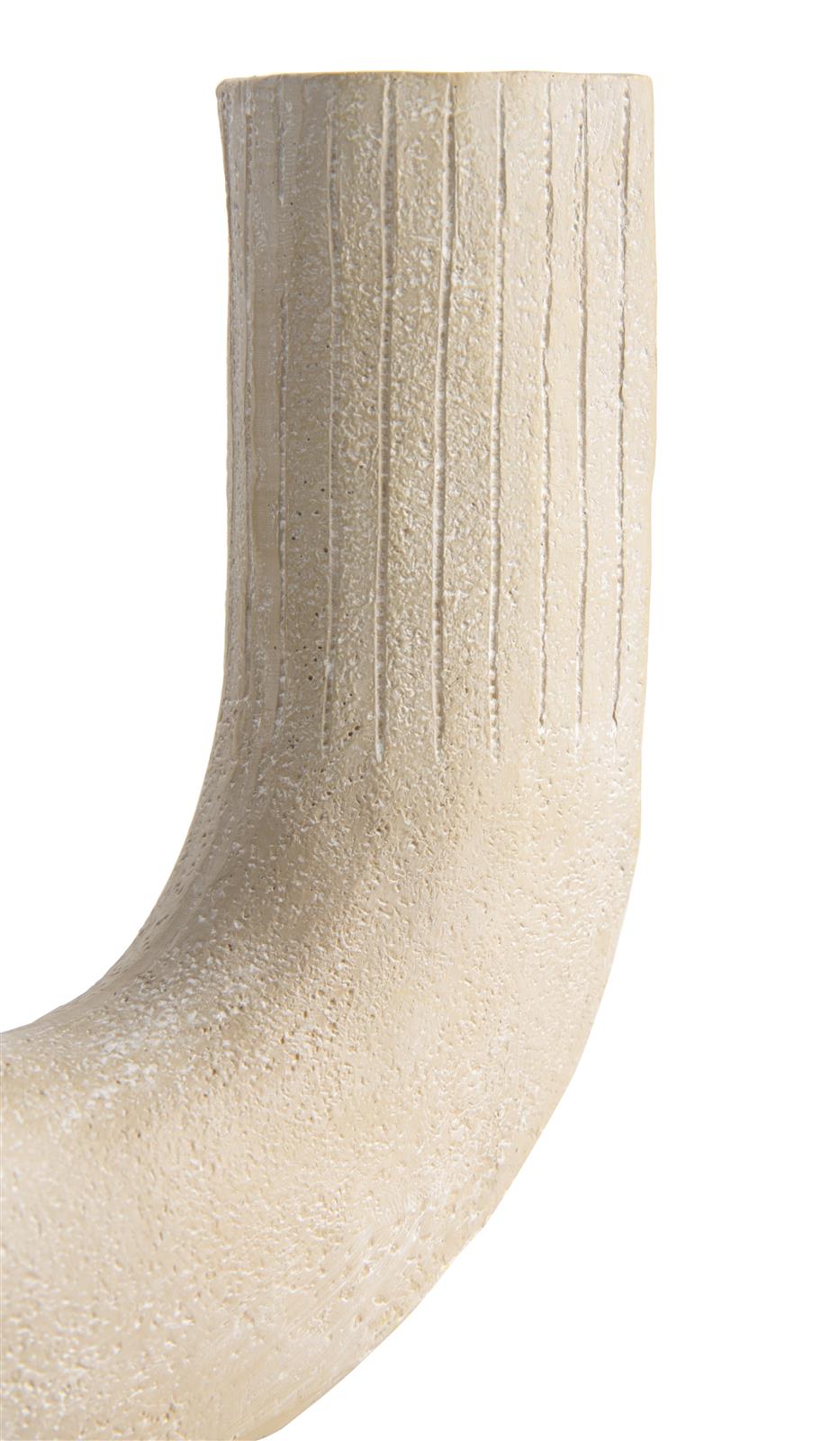 Coco Maison Vase Suze 50137-BEI H16cm