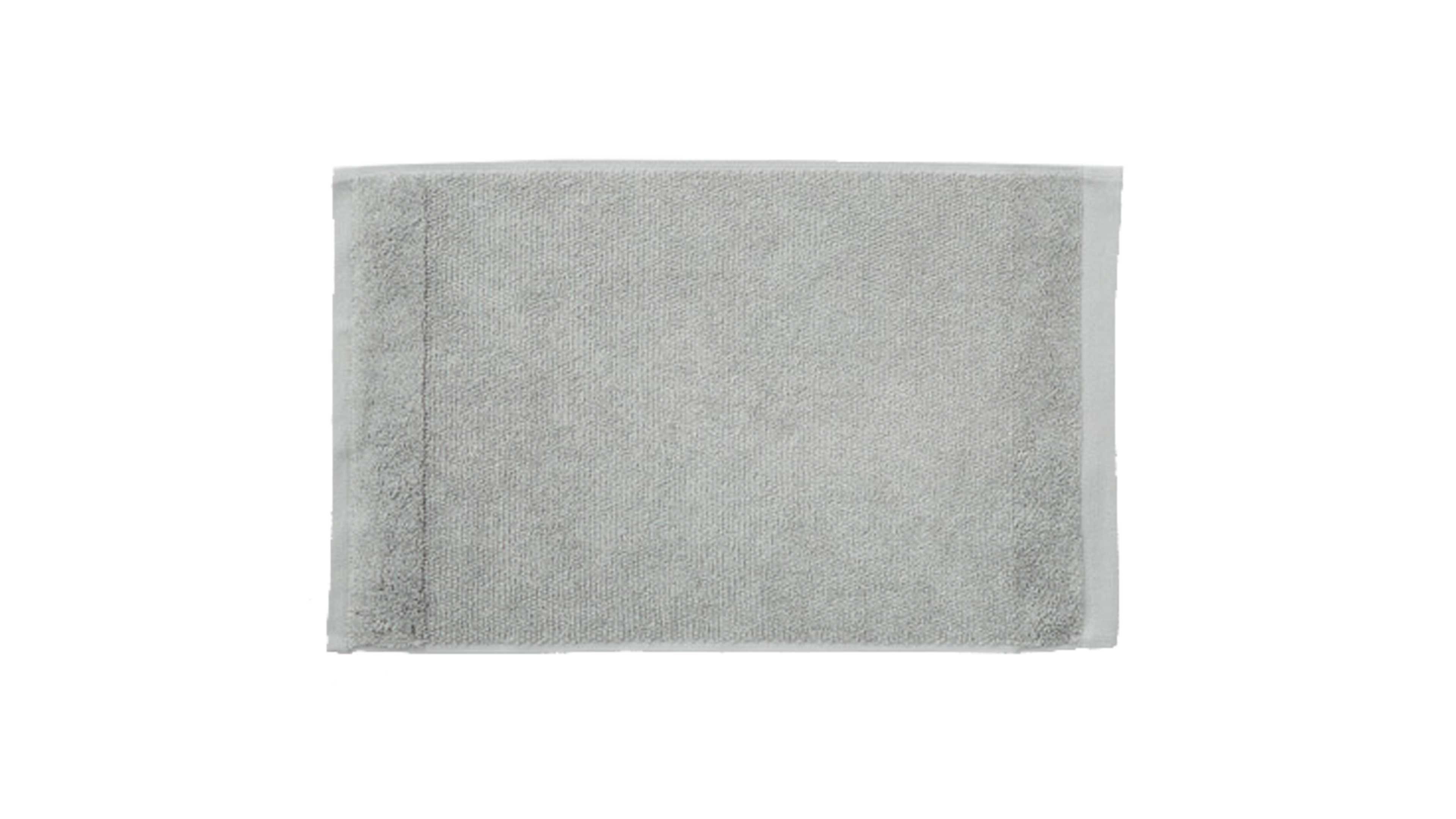 Interliving Gästehandtuch IL-9108 ca. 30x50cm in Farbe silver