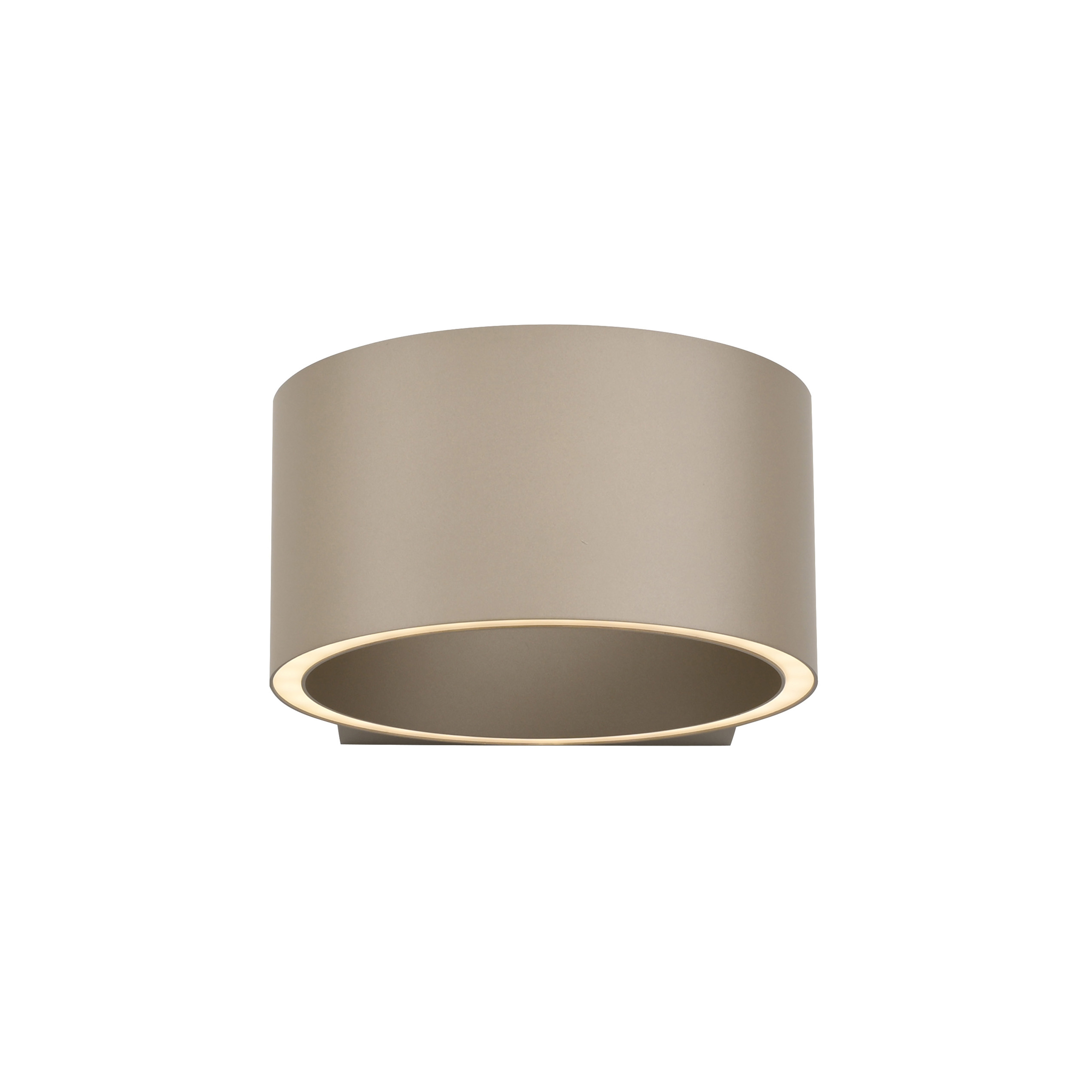 Paul Neuhaus LED-Wandleuchte PURE CLIPSE 2-flammig in Farbe bronce, Deckenleuchte