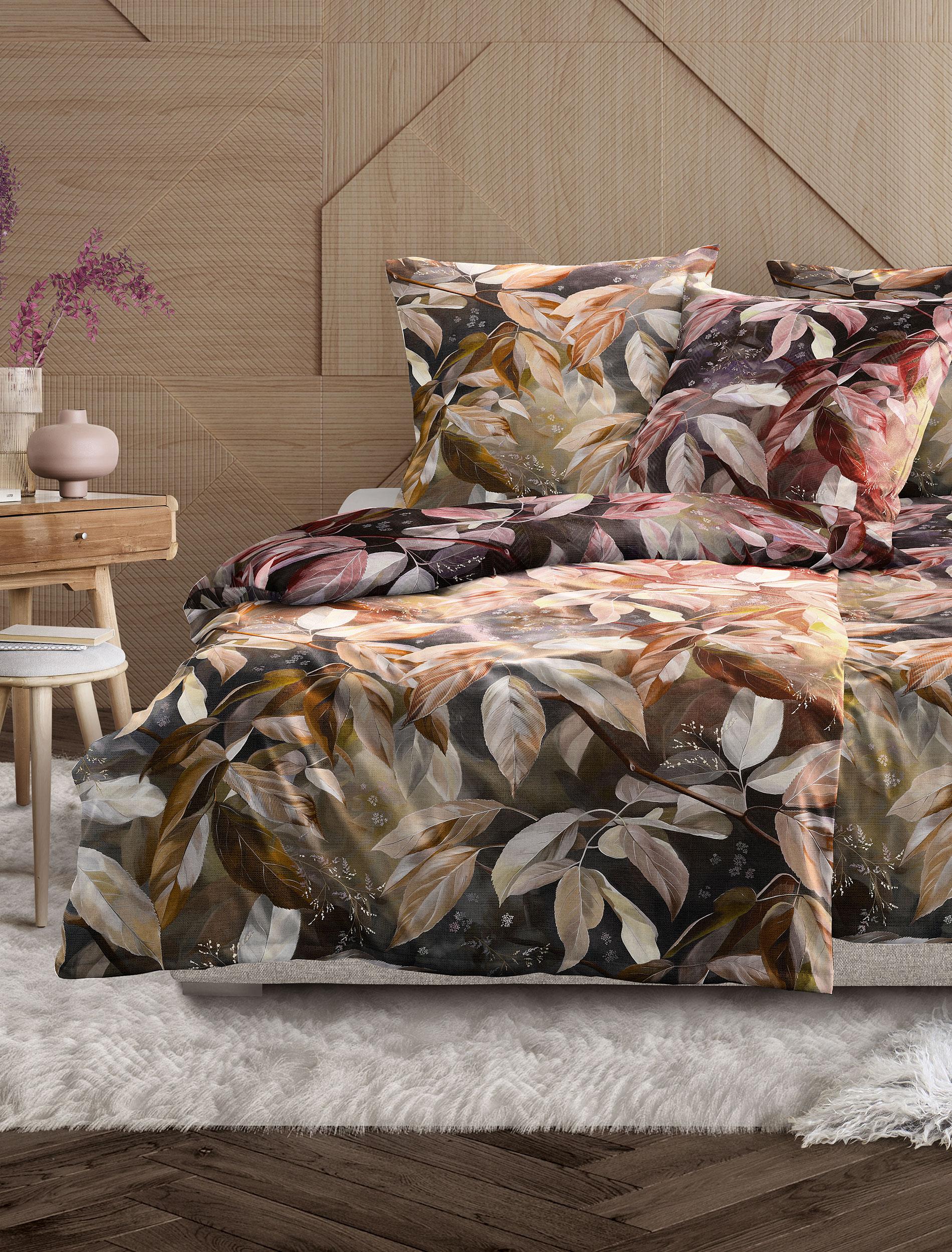 Irisette Flausch-Cotton Bettwäsche ZOBEL ca. 155x220cm in Farbe multi