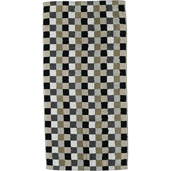 Cawö Duschtuch CUBE 70x140cm in Farbe kiesel