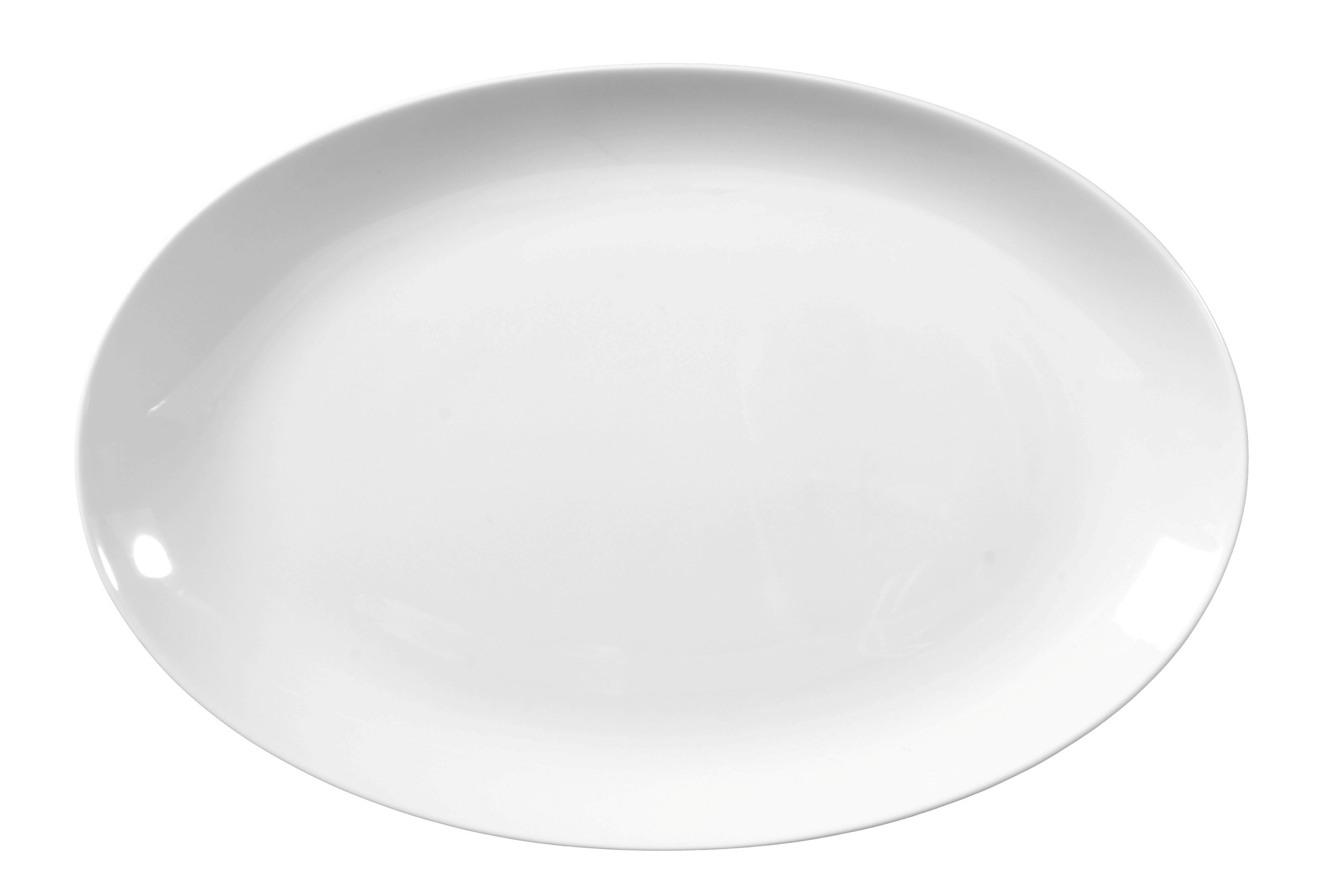 Seltmann Weiden Servierplatte oval 28x19 cm Rondo/Liane 7 weiß