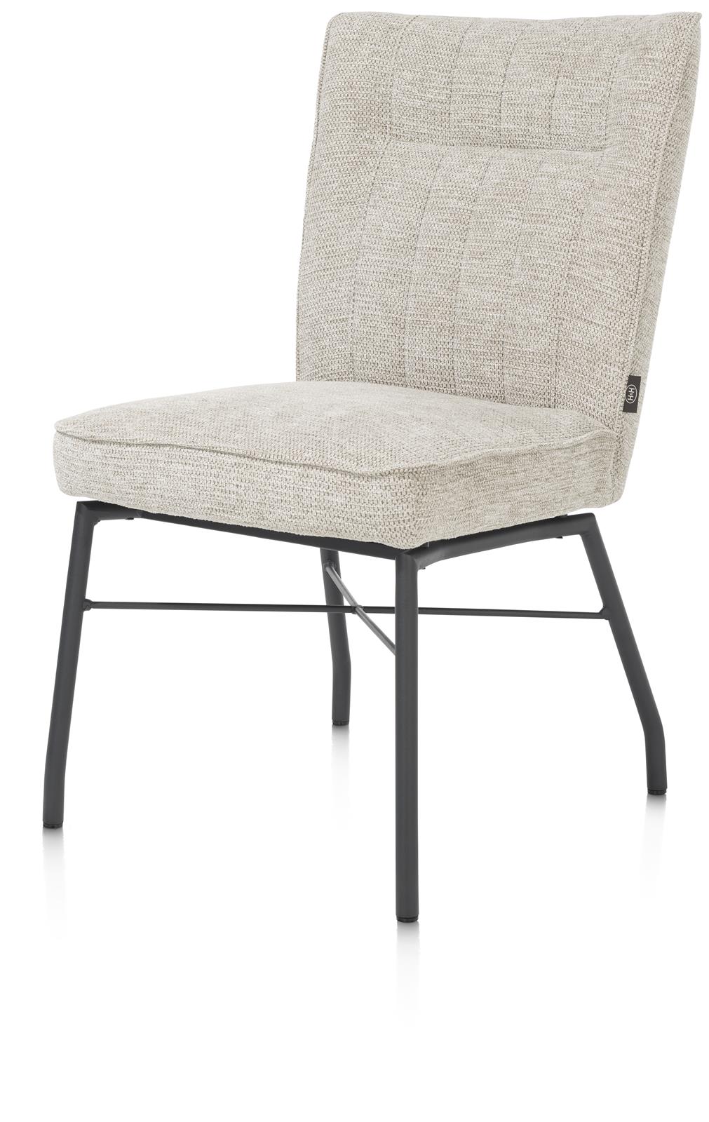 Henders & Hazel Stuhl OLVI ca. B49 H91 T68 cm in Stoff Vada creme