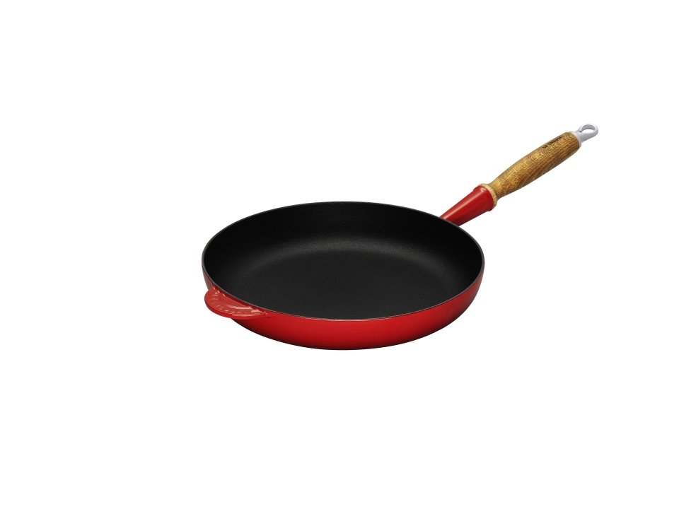 Le Creuset Bratpfanne Ø ca. 28cm Kirschrot
