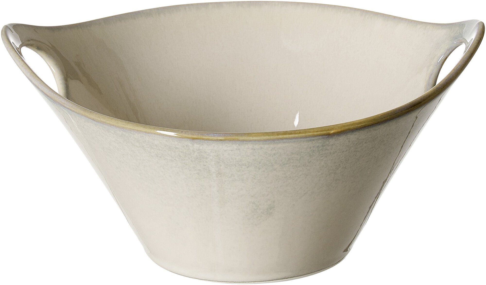 Ritzenhoff & Breker Schale TROMS 20,5x18cm aus Porzellan beige