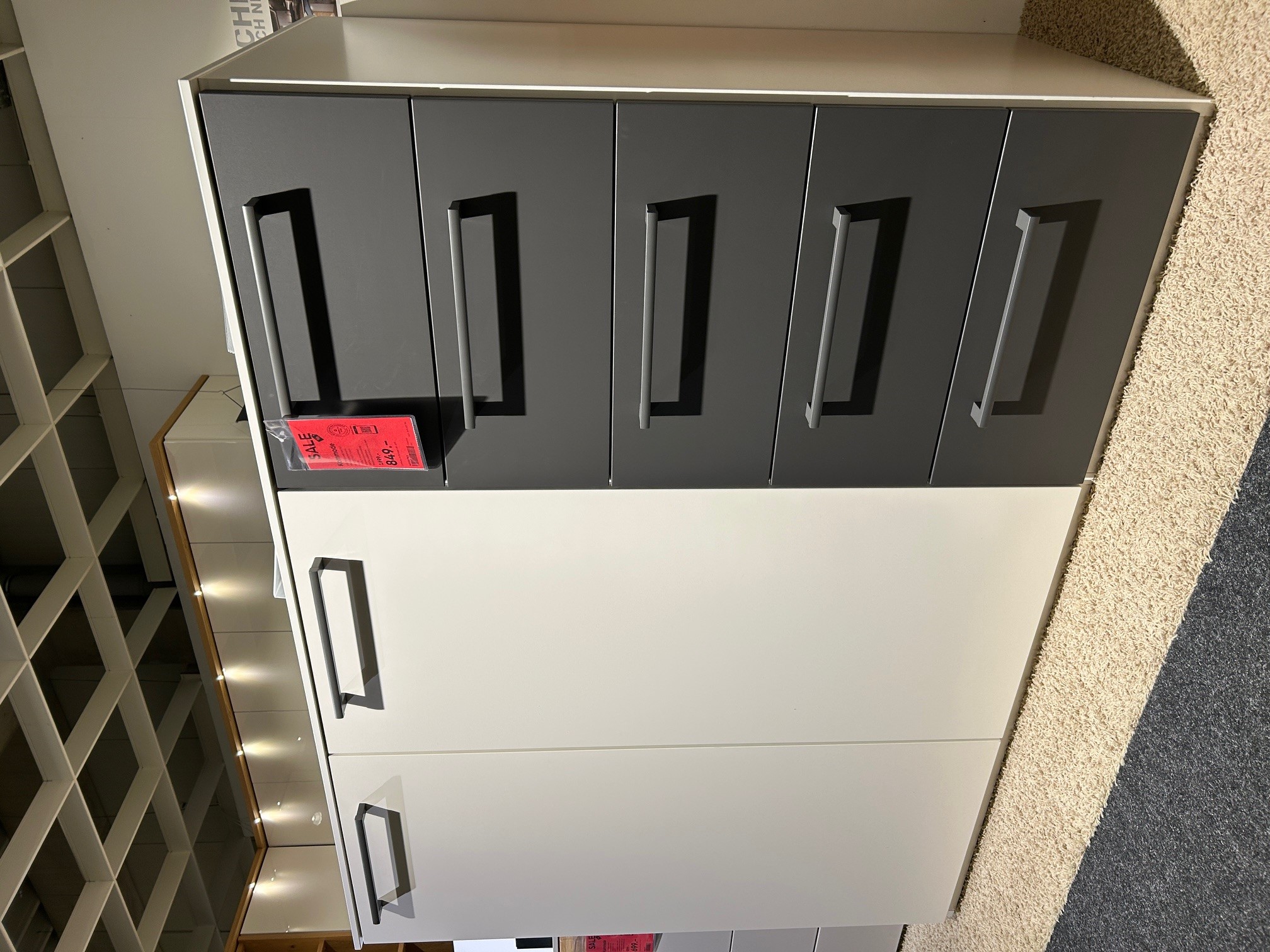 Loddenkemper Kommode MAXX ca. B:152 H:115 T:60cm in Lack Bianco weiß matt Pg.1