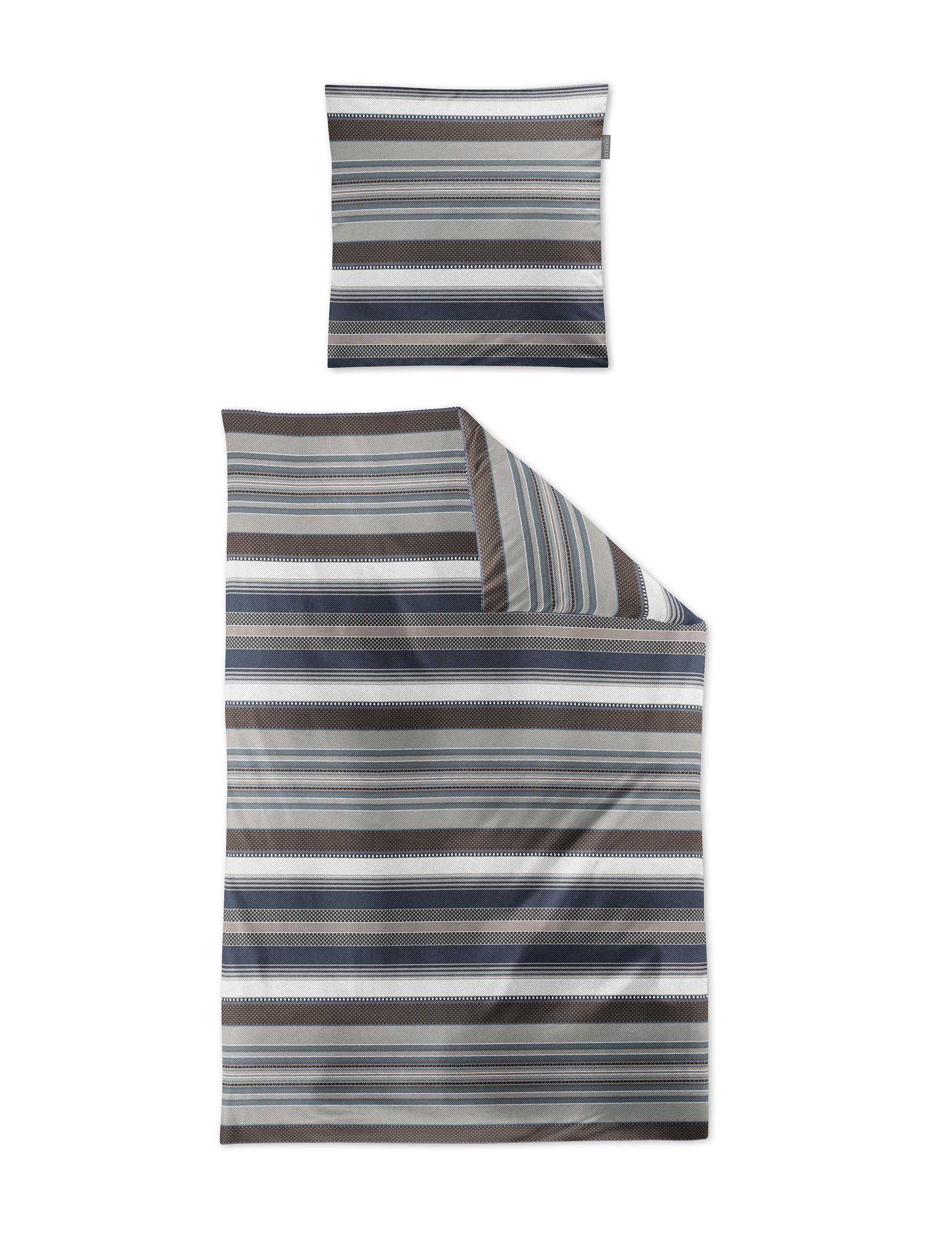 Irisette Mako-Satin Bettwäsche TOKIO ca. 155x220cm in Farbe multi