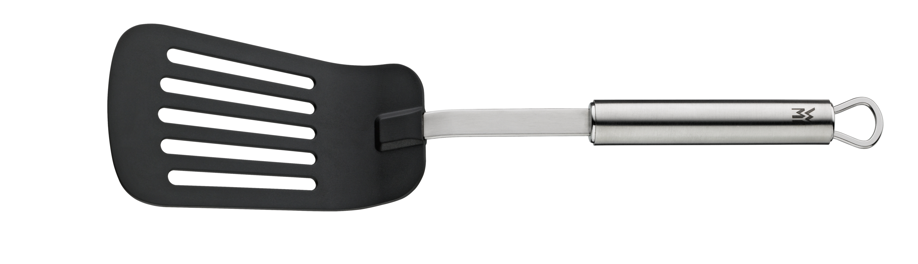 WMF Profi Plus Pfannenwender, 32 cm in Edelstahl/schwarz