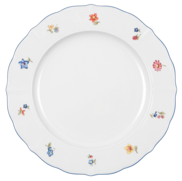 Seltmann Weiden Speiseteller rund 26cm Sonate 34032 Nostalgie , Porzellan, Töpferei, Mahlzeit, Servierplatte, Teller