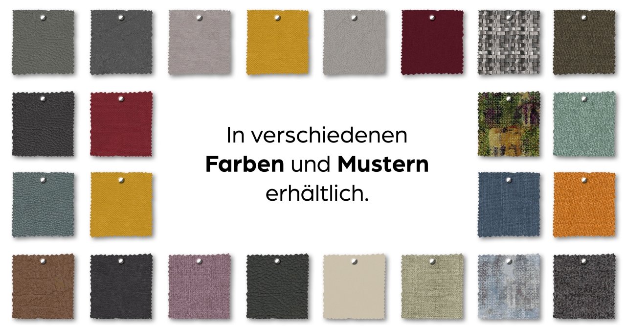 Recamiere ESTHER ca. 80x200cm in Stoff mint