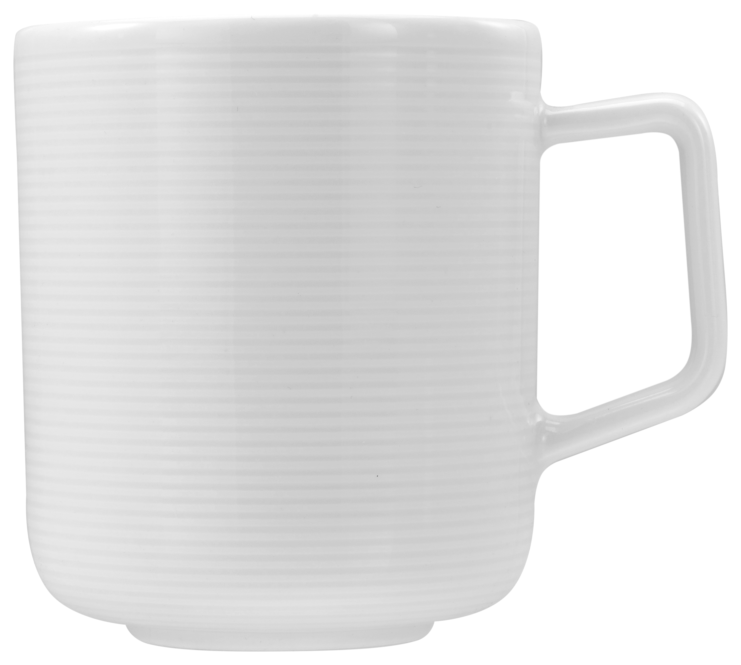 CreaTable Kaffeebecher Session in Farbe Weiß glänzend, Pokal, Kunst, Porzellan, Töpferei