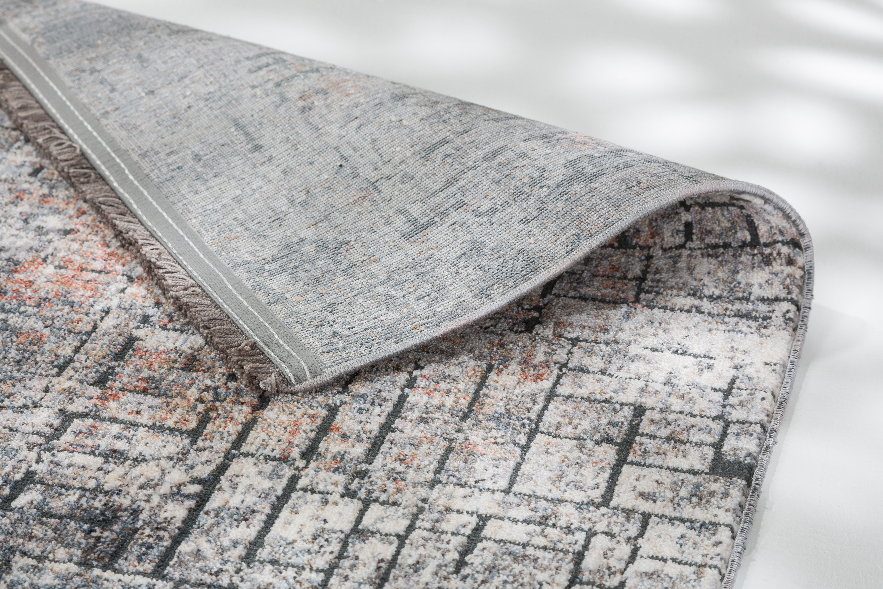 Golze & Söhne Webteppich Sarezzo ca. 160x230cm in Farbe grau