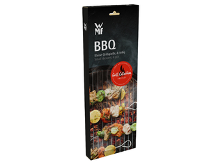 WMF BBQ Grillspieße-Set 4-teilig in poliertem Edelstahl