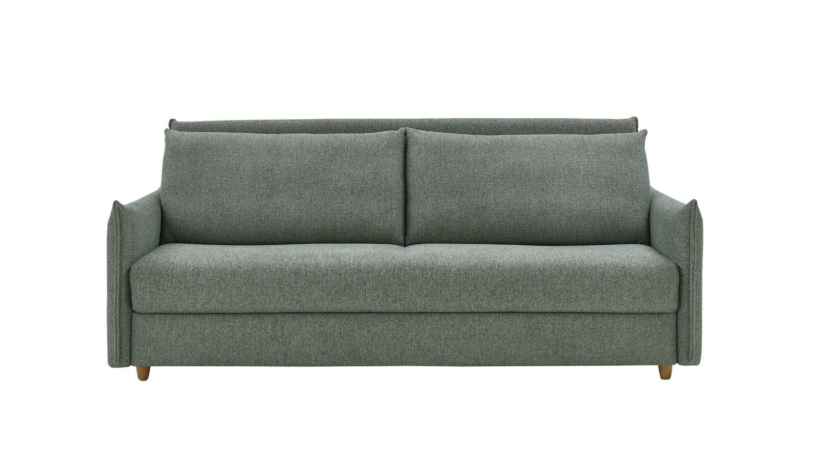 Schlafsofa Grande ca. 180x91x101cm in Stoff grün