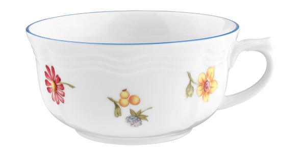 Seltmann Weiden Teeobertasse 0,21 l Sonate 34032 Nostalgie , Pokal, Kunst, Porzellan, Töpferei, Schüssel