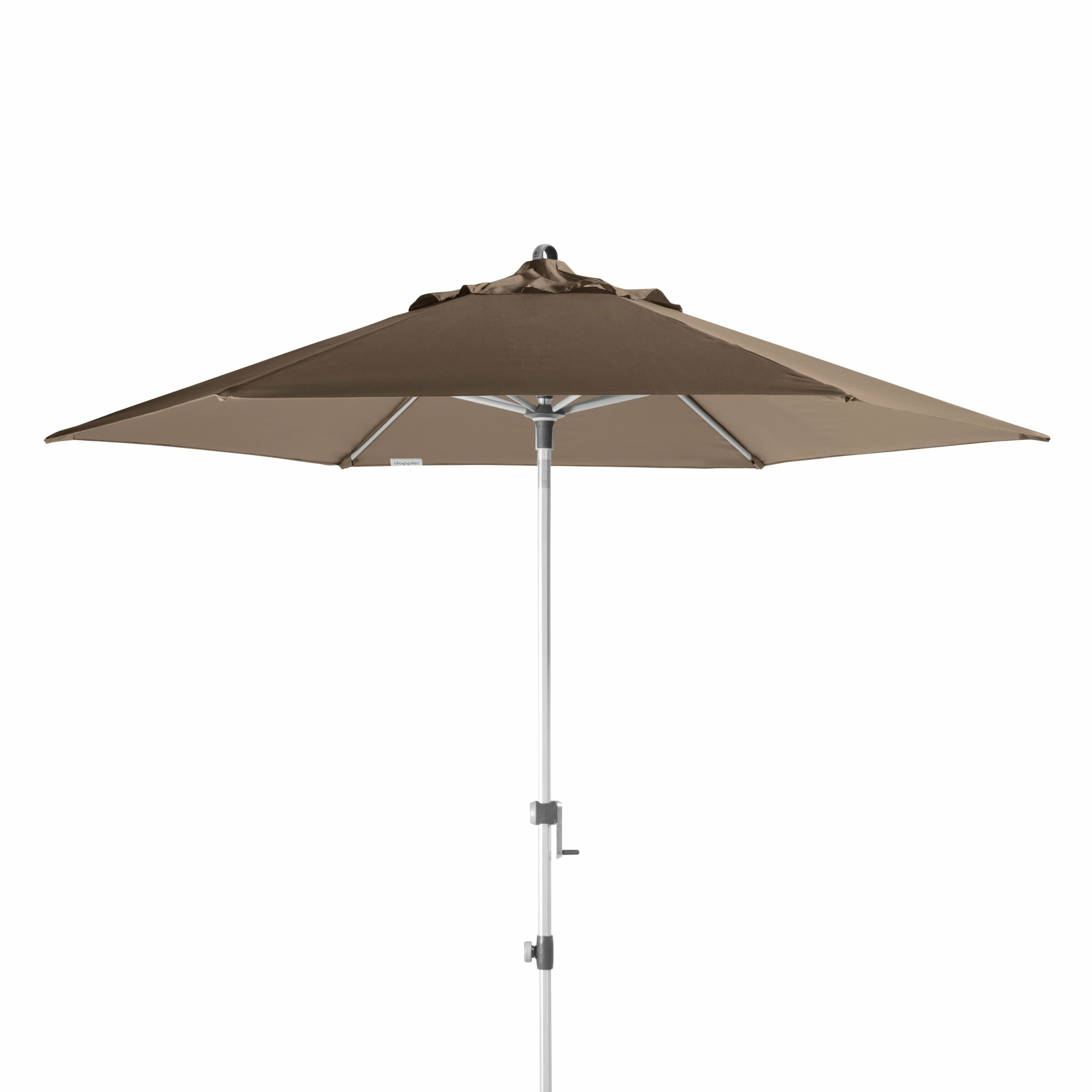Doppler Kurbelschirm EXPERT Ø ca. 280cm in Farbe greige