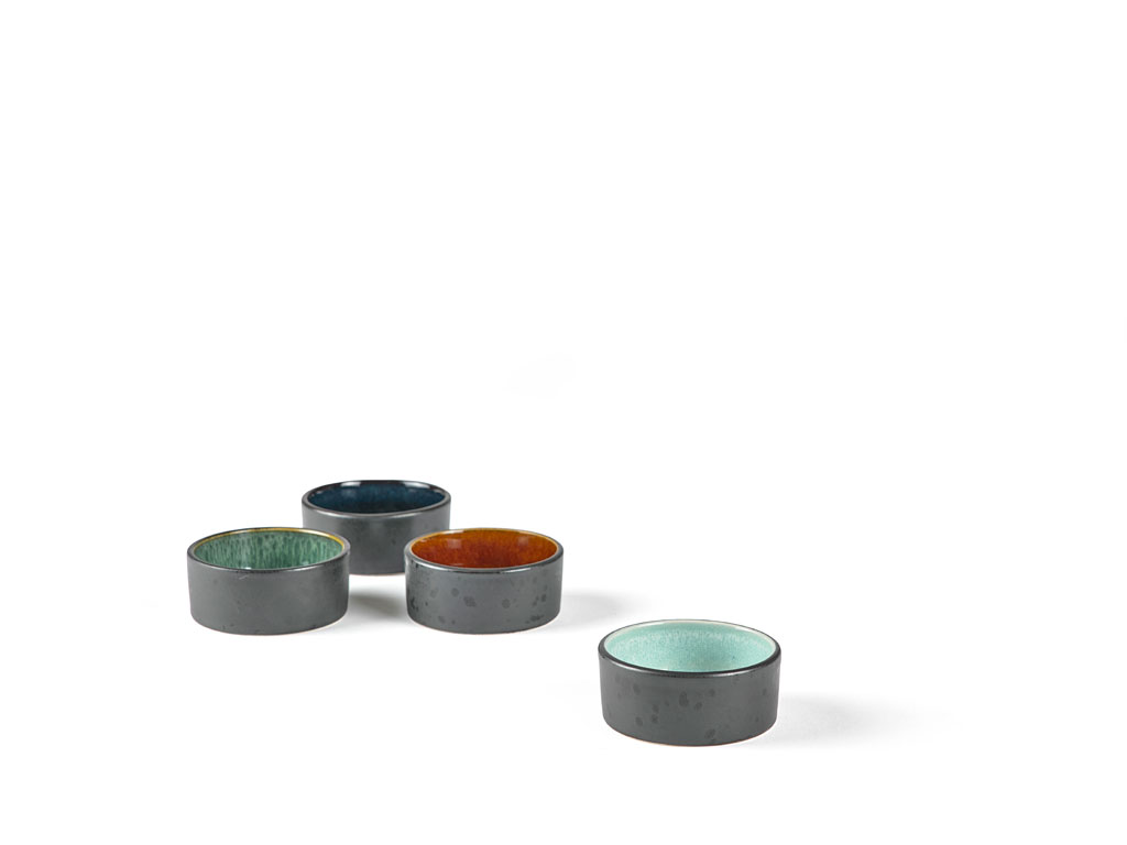 BITZ Minischalenset 7,5 cm in Farbe schwarz ass.
