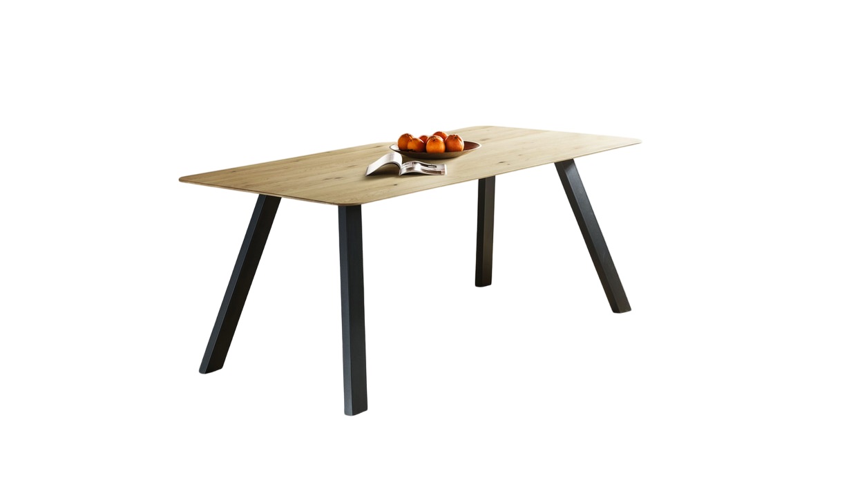 Esstisch  ca.180 x 90 cm in Wildeiche mass/geölt,Schweizer