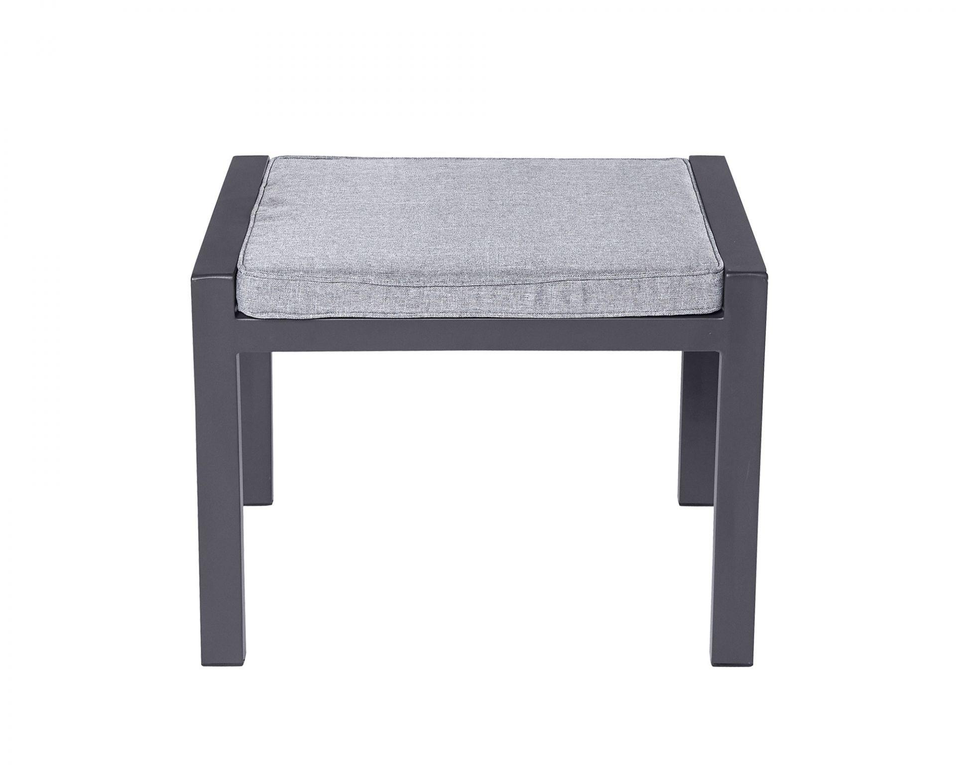 L.C. Wholesaler Dining Hocker BONDINO in Aluminium anthrazit