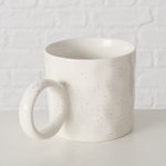 Boltze Becher Enjoy 360ml  in New Bone weiß/schwarz