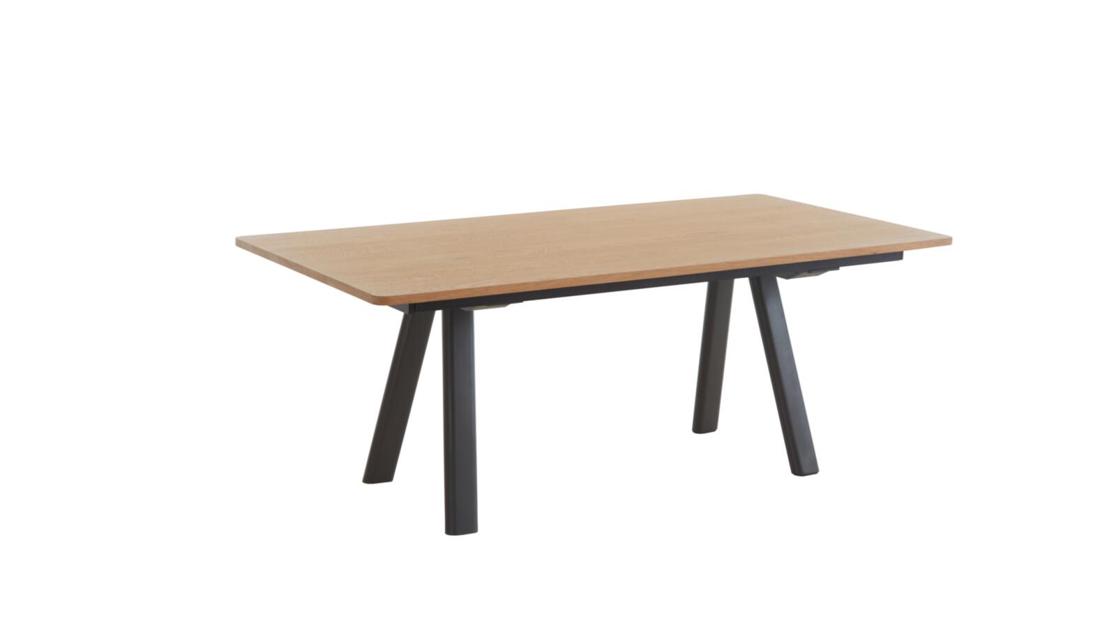 Habufa Ausziehtisch ZADE ca. B100 H77 T200 cm in dune color
