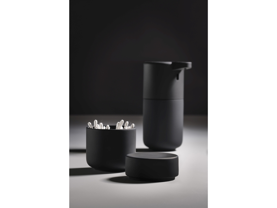 Zone Denmark Gefäß mit Deckel 8,3 cm in Farbe black