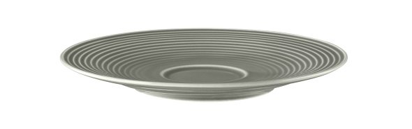 Seltmann Weiden Kombi-Untertasse groß 16,5 cm Beat 3 Perlgrau