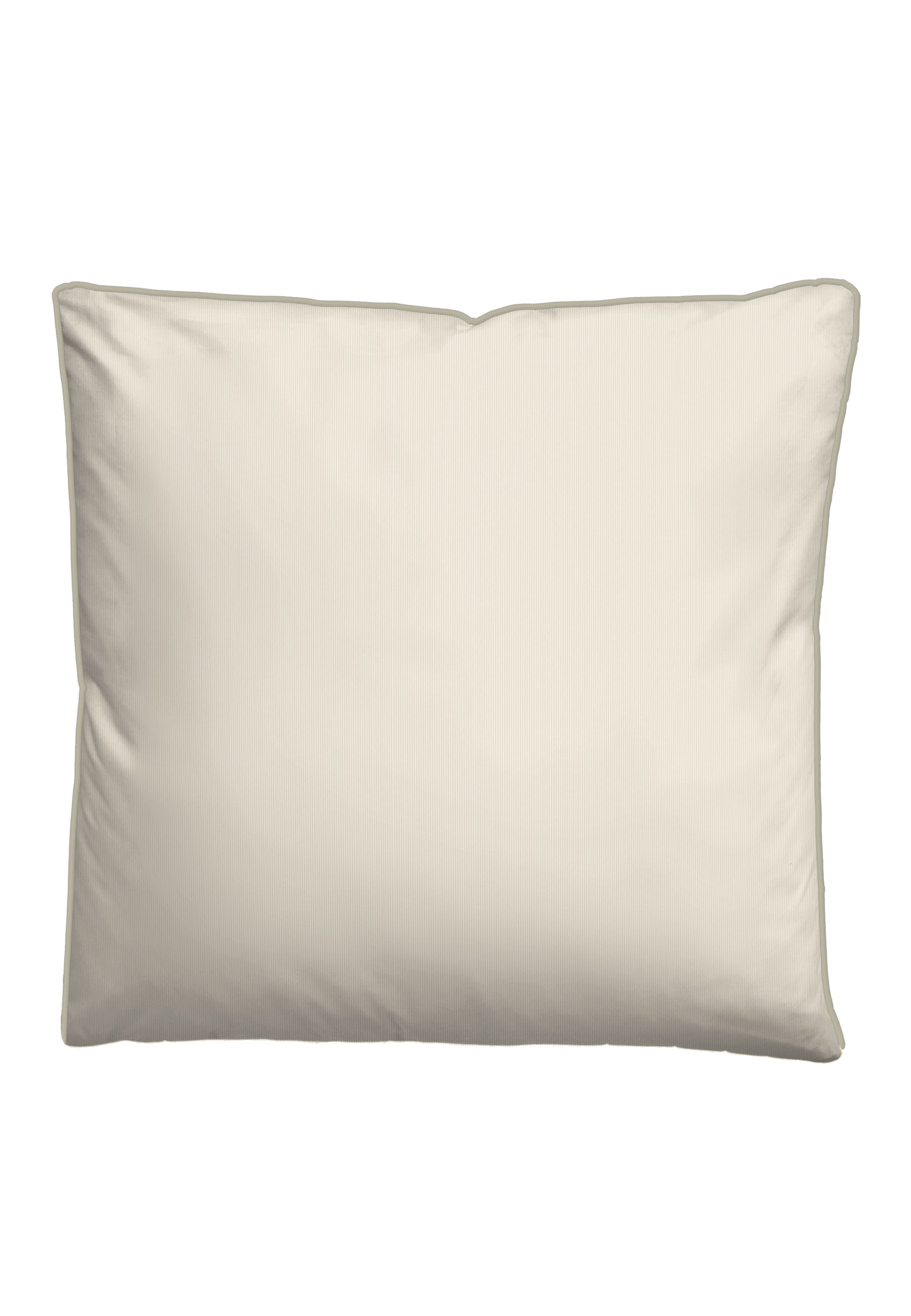 Biberna Mako-Satin-Bettwäsche ca. 155x220cm in Farbe Natur, Kissen, Dekoration für Zuhause, Tasche, Handtasche