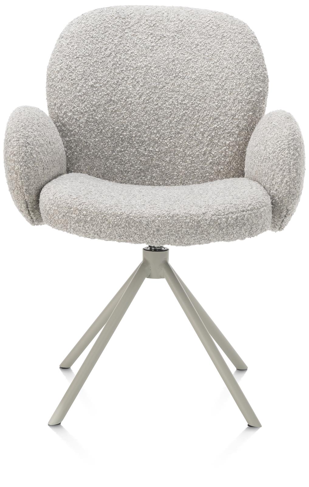XOOON Armstuhl JAXON ca. B66 H85 T63 cm in Stoff Brioni kiesel XOOON Armstuhl JAXON ca. B66 H85 T63 cm in Stoff Brioni kiesel
