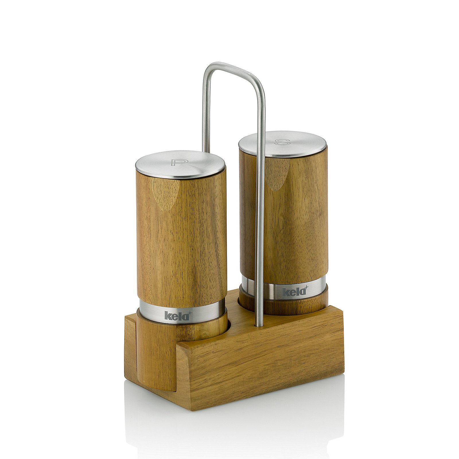 Kela Menage Salz-/Pfeffermühle KAURI in braun, Rauchrohr