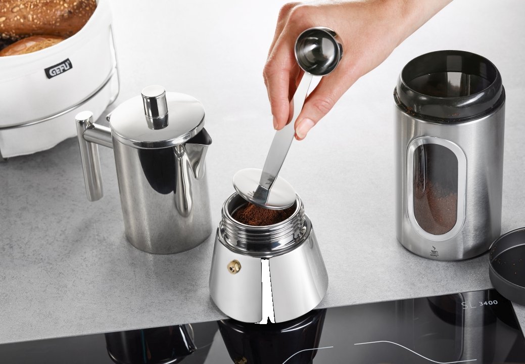GEFU Tamper TAMINO silber