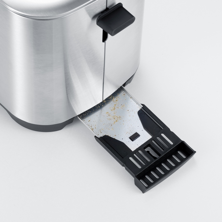 Severin Toaster AT 2620 in Edelstahl gebürstet, schwarz