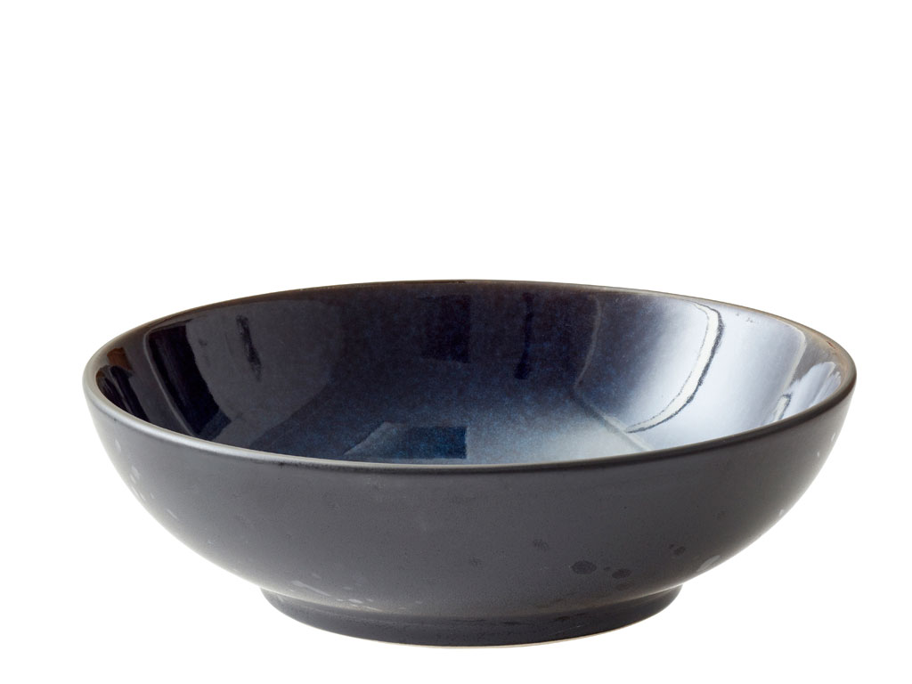 BITZ Salatschüssel 24 cm in Farbe schwarz/dunkelblau