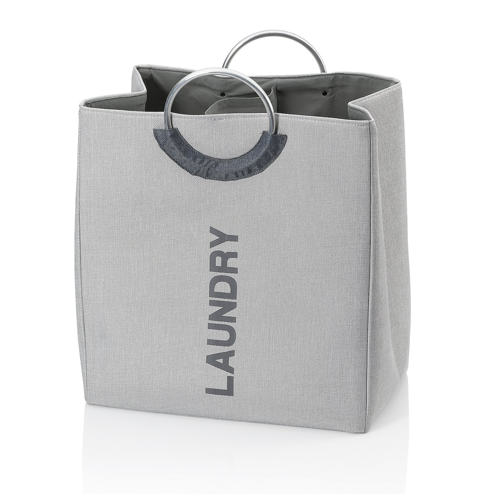 Kela Wäschesortierer Palma felsgrau PALMA in , Tasche, Zubehör, Handtasche, Tragetasche, Einkaufstasche