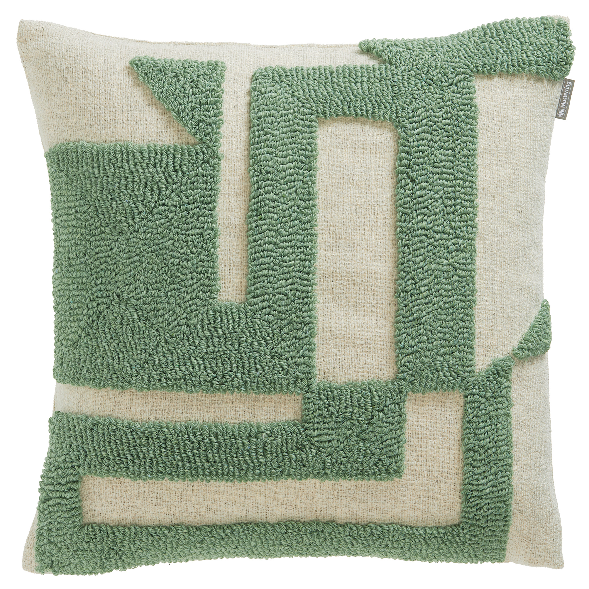 Musterring Zierkissenhülle MR-Slow ca. 45x45cm in Farbe grün, Kissen, Dekoration für Zuhause, Strickwaren, Pullover
