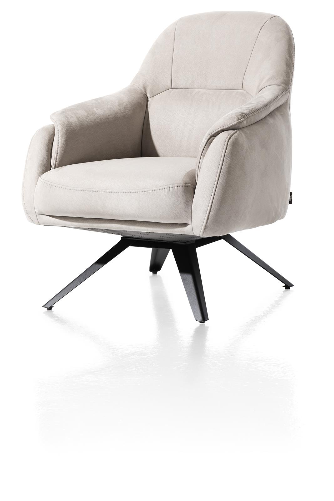 Henders & Hazel Sessel Asti ca. 74x87x81cm in Stoff Avicci creme
