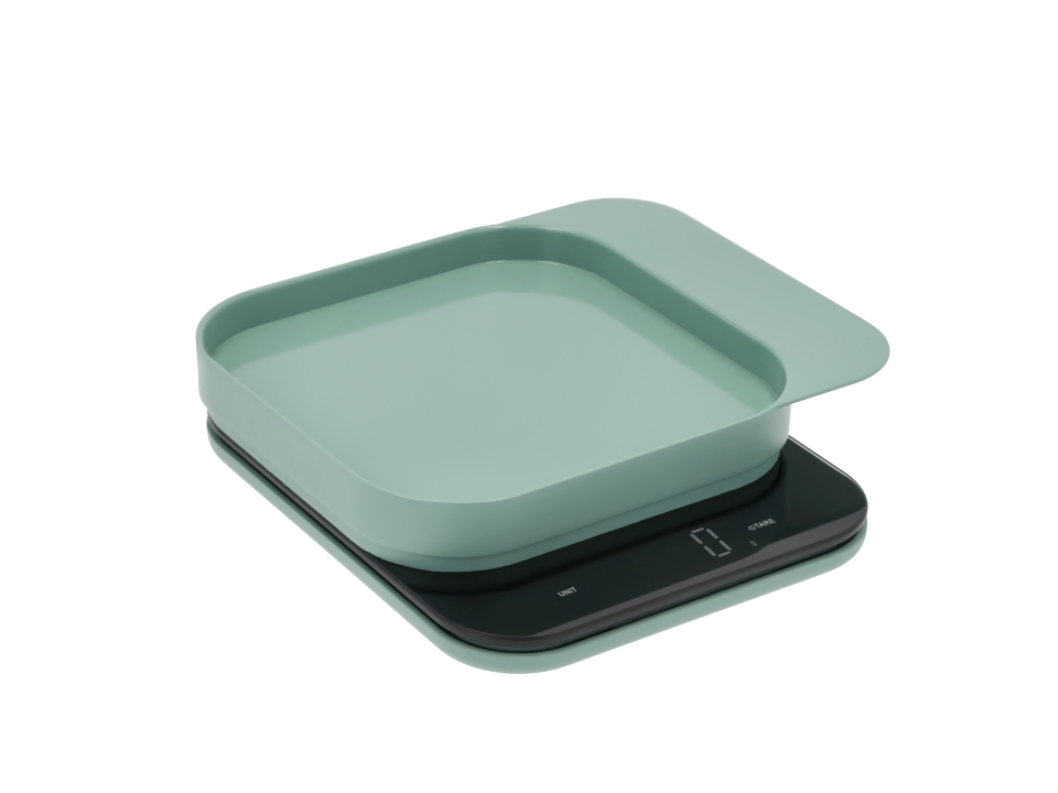 F&H Küchenwaage ROSTI MENSURA in Farbe Nordic Green