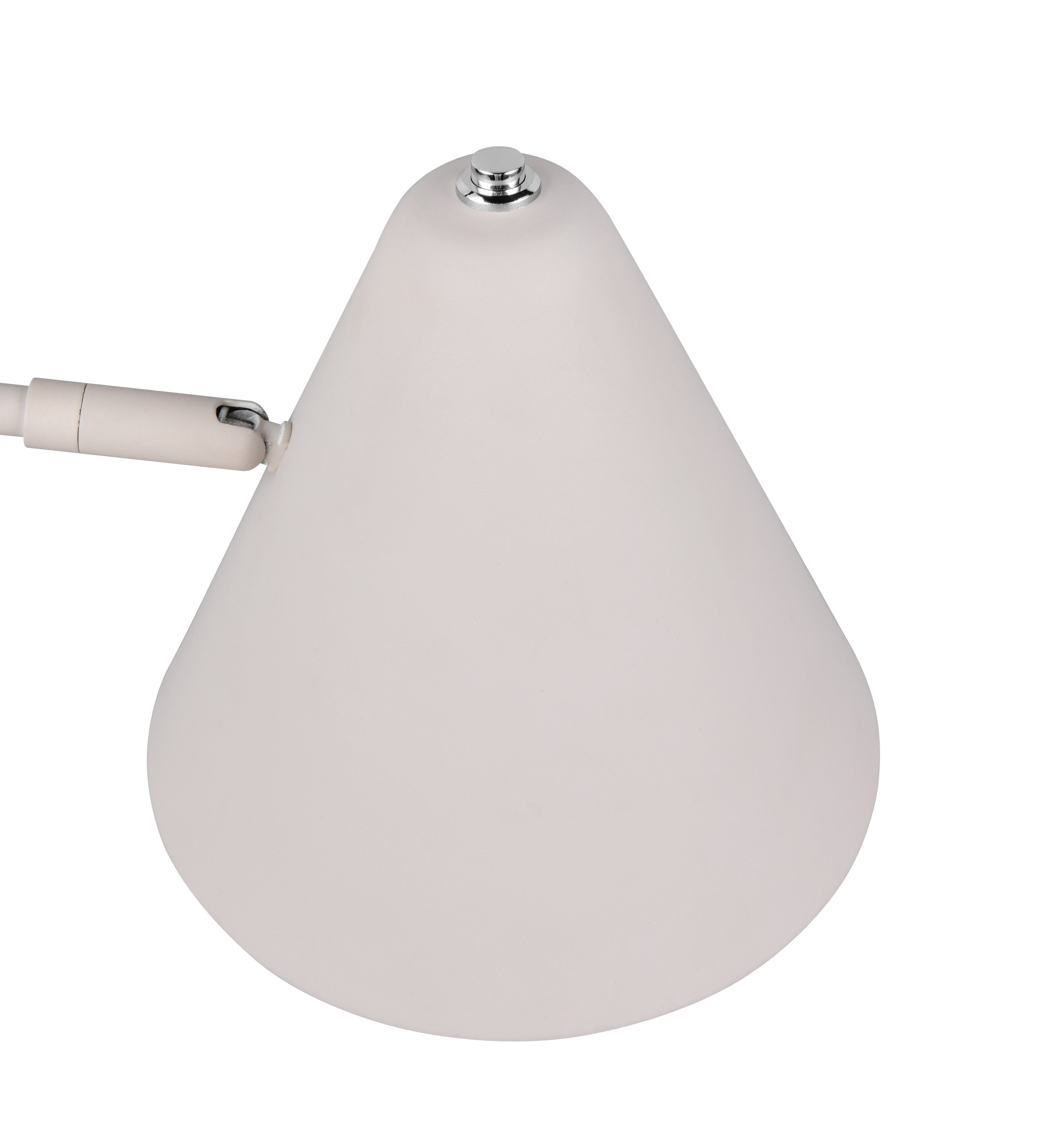 Trio Tischleuchte COSIMA 1-flammig in Farbe warm grey, Lampe, Lampenschirm, Kegel