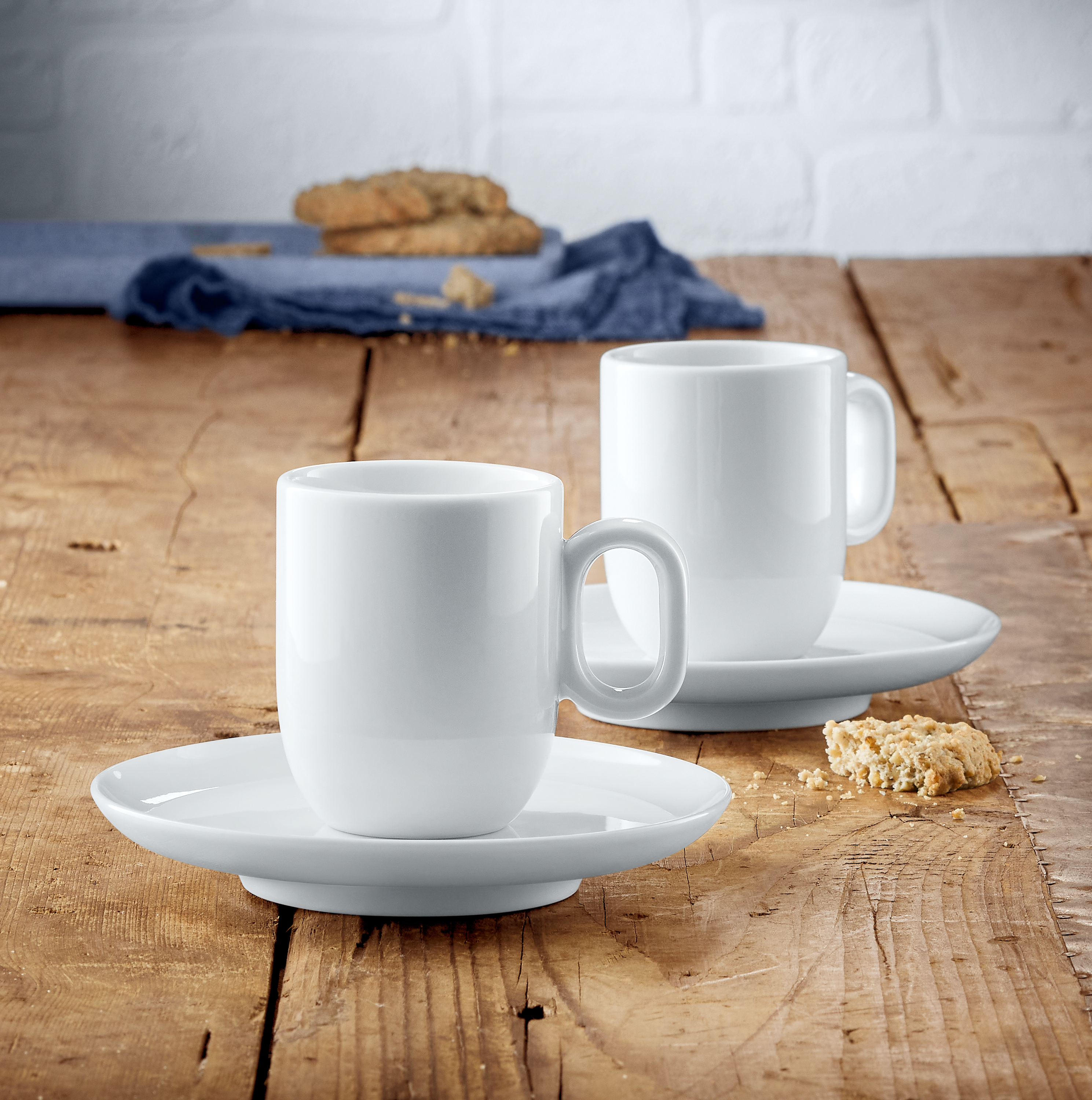 WMF Barista Espresso-Set, 4-teilig in weiß