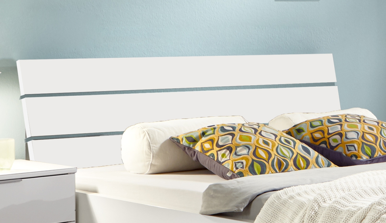 Wimex Kopfteil Easy Beds B 846, ca 140 cm breit in weiß