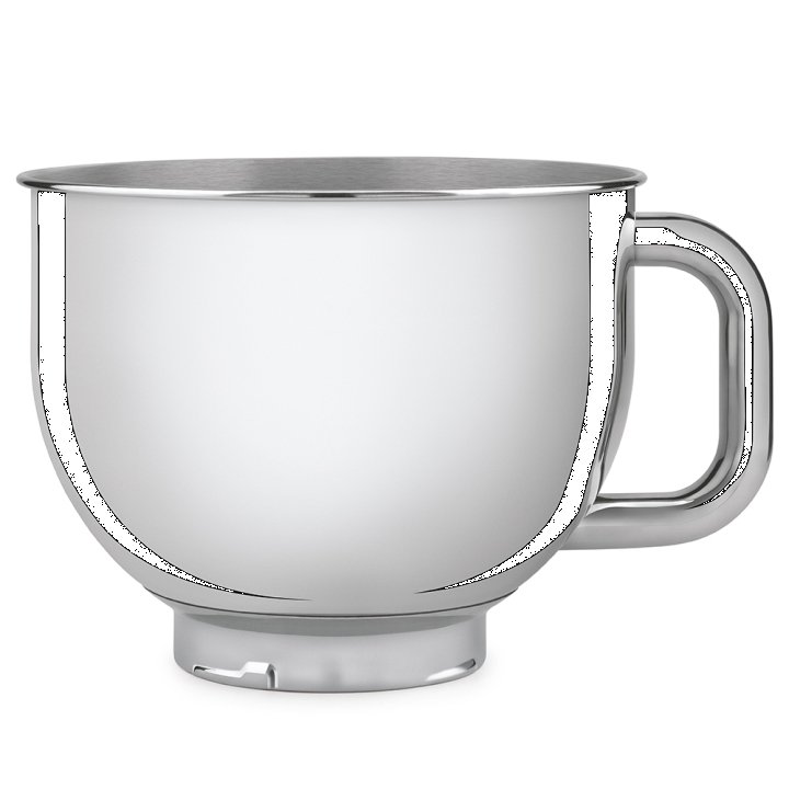 Smeg Edelstahlschüssel 4,8 Liter SMB401, rund aus Edelstahl