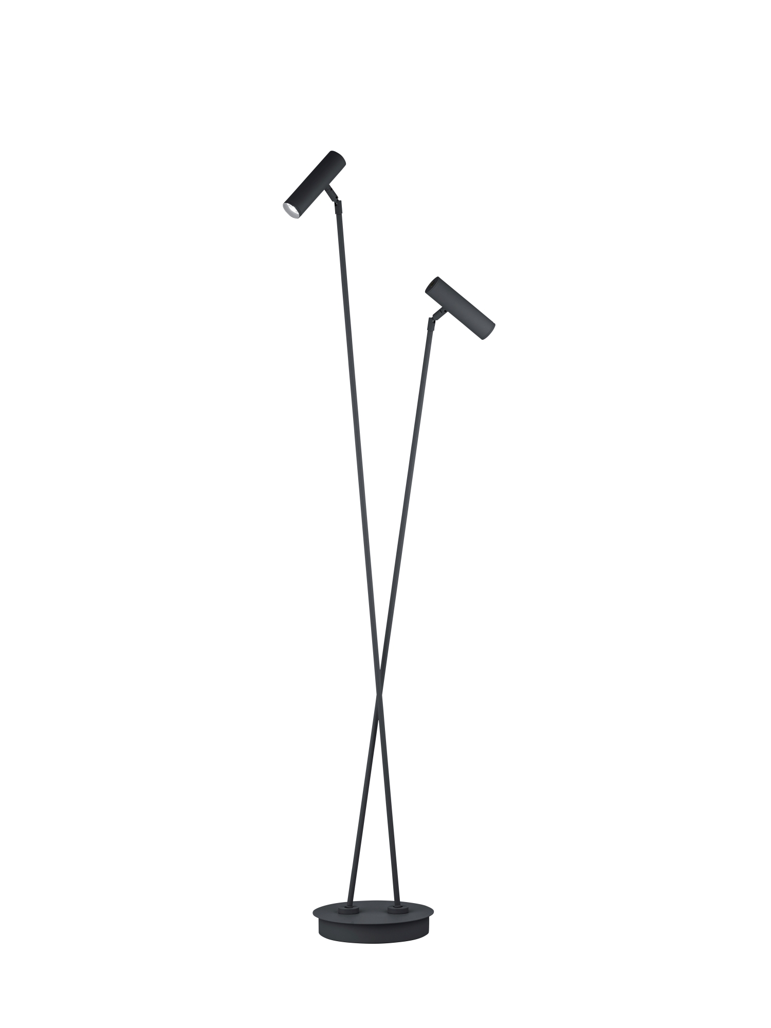 B-Leuchten LED-Stehleuchte TOM PRO in schwarz, 3-Stufen CCT